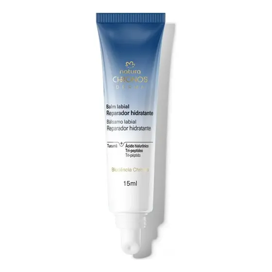 Bálsamo Labial Reparador Hidratante 15 ml Natura Chronos Derma