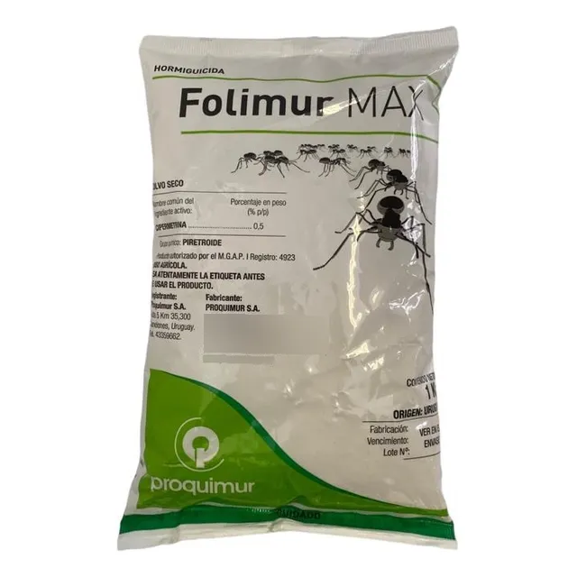 Hormiguicida Veneno Hormiga Polvo Folimur 1 Kg Rapida Acción