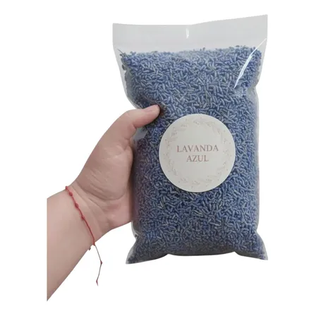 Lavanda Azul Para Chá Ou Banho 100gr - Insônia E Relaxante