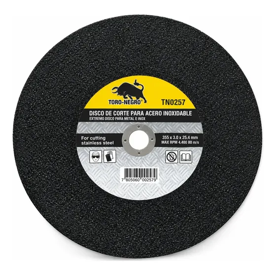 10 Discos De Corte 14 Pulgadas Tronzadora Toro Negro Tn0257