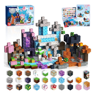 Magnetic Blocks-150pcs Magnetic Building Blocks Magnet Cu... Magnetic Blocks-150pcs Magnetic Building Blocks Magnet Cu...