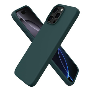 Ornarto Funda Para iPhone 16 Pro Max, Verde Oliva, Silicona Ornarto Funda Para iPhone 16 Pro Max, Verde Oliva, Silicona