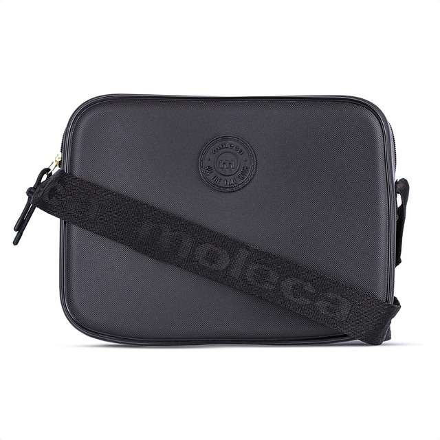 Bolsa Moleca Transversal Feminina Preto Leve Tira Colo Bolsa Moleca Transversal Feminina Preto Leve Tira Colo