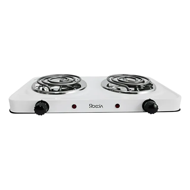 Cocina 2 Hornilla Marca Roccia Estufa Electrica Caracol 110v