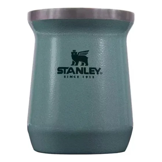 Mate Stanley Classic acero color verde