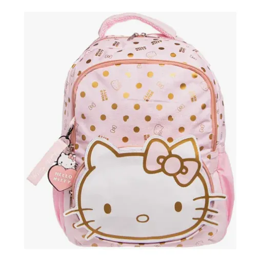 Mochila Hello Kitty Primaria Backpack Ruz 180437 Color Rosa 23l
