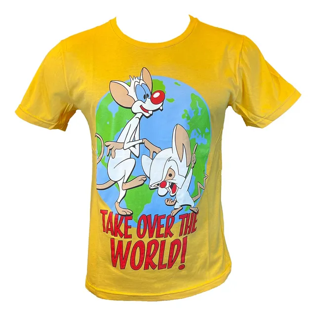 Pinky Y Cerebro Remera Algodon