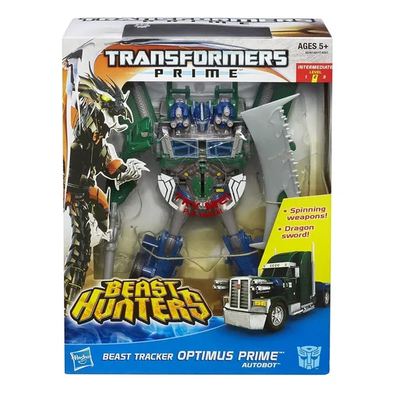 Optimus Prime Cazabestias Transformers Beast Hunters