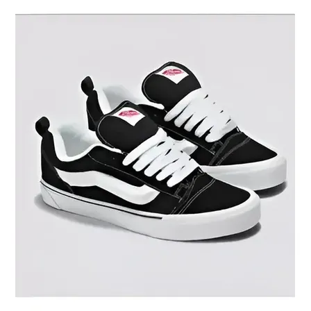 Tênis Vans Knu Skool Black White