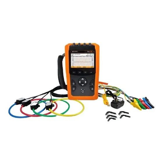 Medidor Y Analizador Trifasico Portatil Meatrol Me 550 Kit