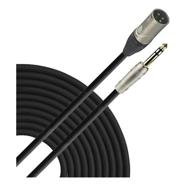Cable Xlr Macho (canon) A Plug 1/4 Stereo 1.8m Trs