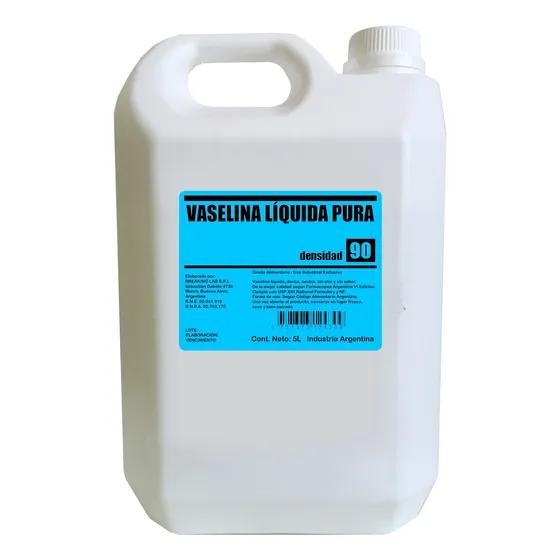 Vaselina Liquida  X 5 Litros (90) Mercado Envios