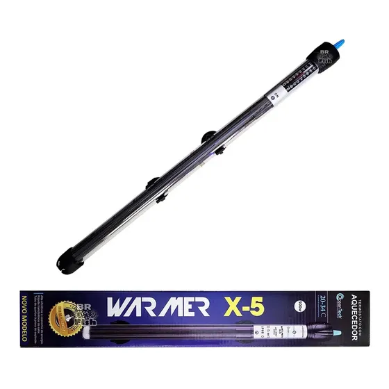 Aquecedor Com Termostato Ocean Tech Warmer X-512 -500w 110v
