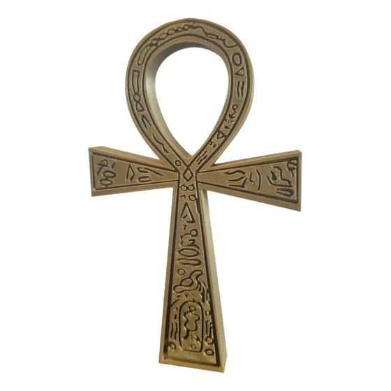 Cruz De Ankh Egipcia 15 Cm Impresión 3d Para Altar
