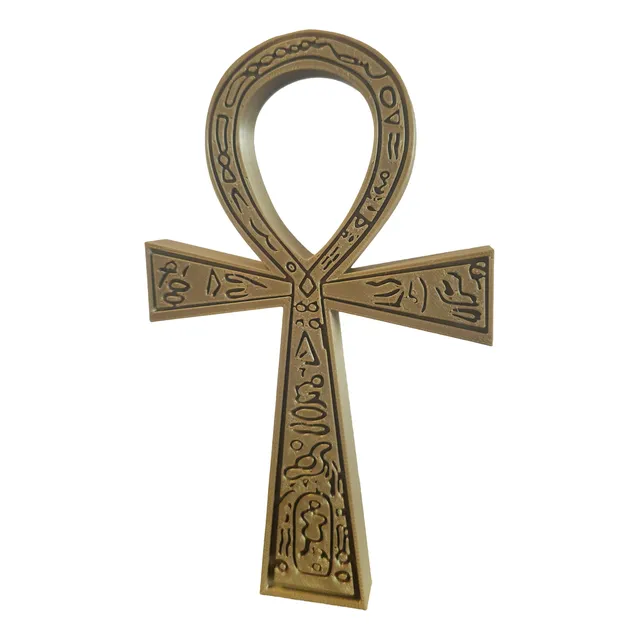 Cruz De Ankh Egipcia 15 Cm Impresión 3d Para Altar