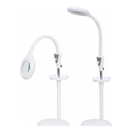 Lampara Luz Lupa Led Con Pedestal, Cosmetologia Pestañas