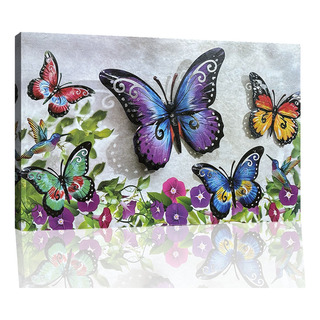 Cuadro Mariposas Decorativo Animales Colores Moderno Canvas Cuadro Mariposas Decorativo Animales Colores Moderno Canvas