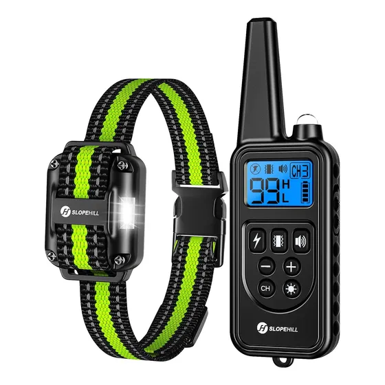 Collar De Entrenamiento Con 7 Modos Y Control Remoto De 792m