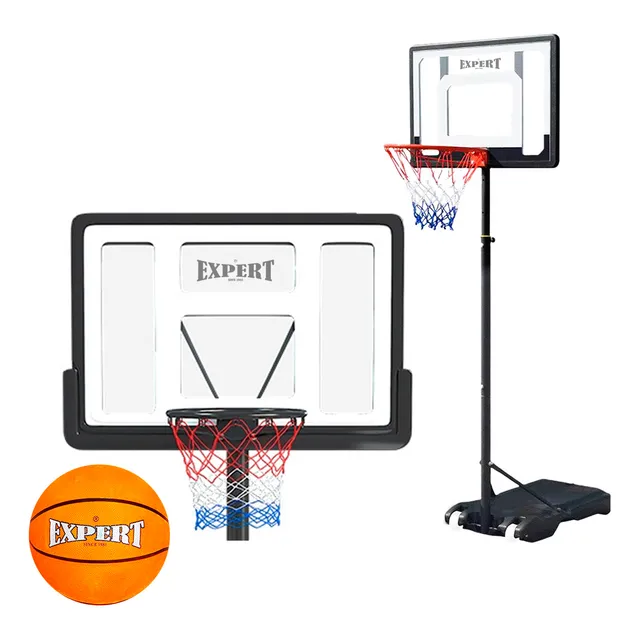 Tablero Basket Aro 2.55m C/ Base Portátil + Pelota - El Rey