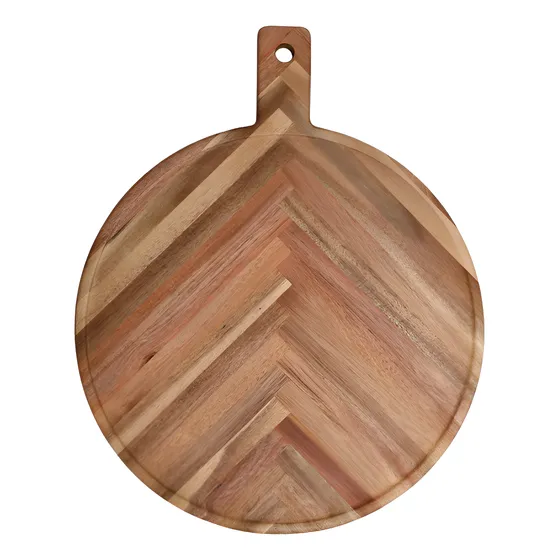 Birdrock Home Tabla De Madera De Acacia Para Botana