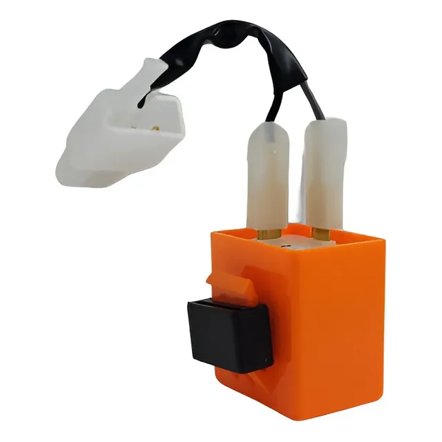 Rele Pisca Seta Led Moto 2 Pinos Universal 12v Com Chicote