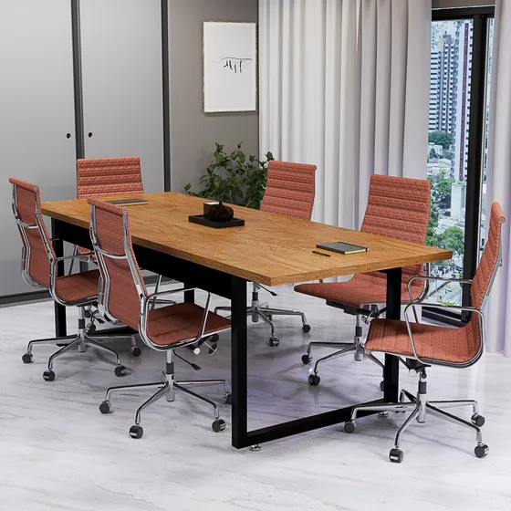 Mesa Executiva Grande Para Escritório 190 Estilo Industrial