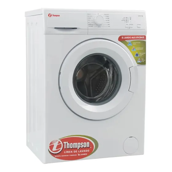 Lavarropas Automático Thompson Lr 611 Blanco 6kg 220V