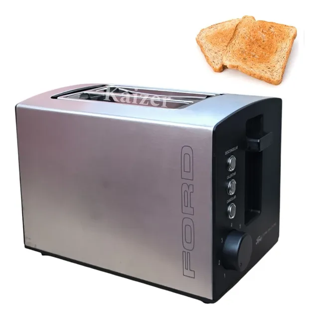 Tostadora De Pan Ford 2 Rebanadas 800w  7 Niveles De Tostado