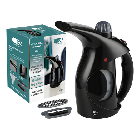 Vaporizador De Roupa Vapor Fast Portátil Preto Pv6900 Oz Vaporizador De Roupa Vapor Fast Portátil Preto Pv6900 Oz