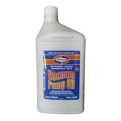 Aceite Bomba De Vacio Uniweld 32 Onz /1l Tienda Chacaito