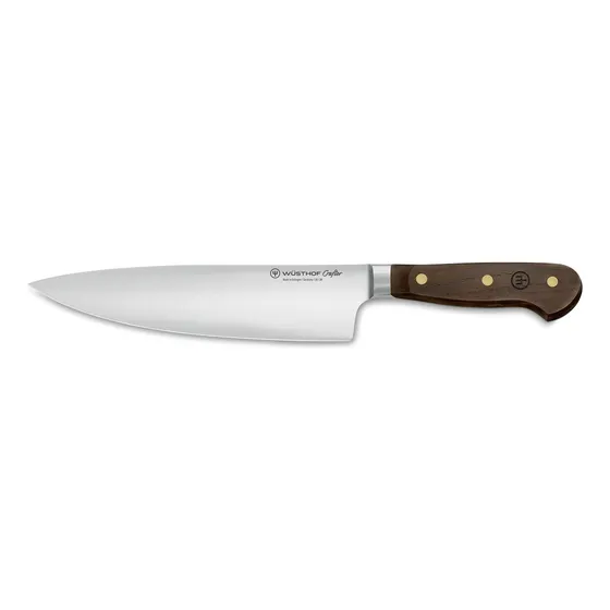 Cuchillo De Chef Wüsthof Crafter 8 Negro De Acero Inoxidable