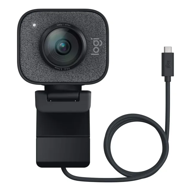 Cámara Web Logitech Stream Cam Plus Graphite Color Gris Oscuro
