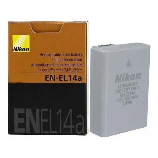 Bateria Para Nikon En-el14a D3500 D3400 D5600 D5500 D5300