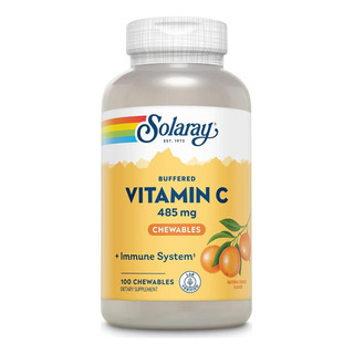 Solaray Vitamina C Mastigável Com Rose Hips E Acerola Cherry Solaray Vitamina C Mastigável Com Rose Hips E Acerola Cherry