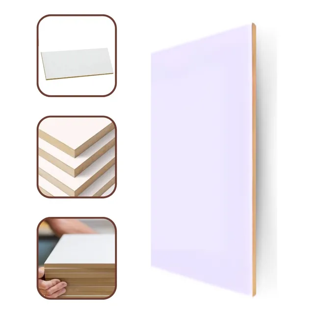 Chapa Madeira Placa Mdf Tampo Multiuso 60x90cm Branco