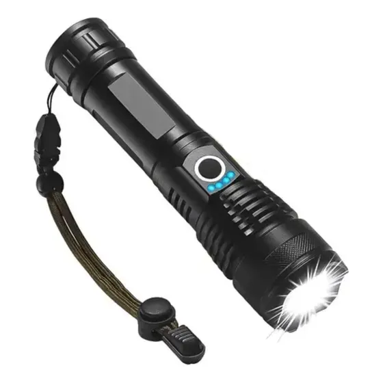 Lanterna Tática Militar P50 Led Xml De Alto Brilho Mais Fort