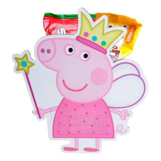 Dulcero O Centro De Mesa Peppa Pig Hada 8 Piezas Dulcero O Centro De Mesa Peppa Pig Hada 8 Piezas