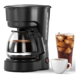 Cowsar Compact Coffee Machine, 5 Taza De Cafetera De Goteo Y Cowsar Compact Coffee Machine, 5 Taza De Cafetera De Goteo Y