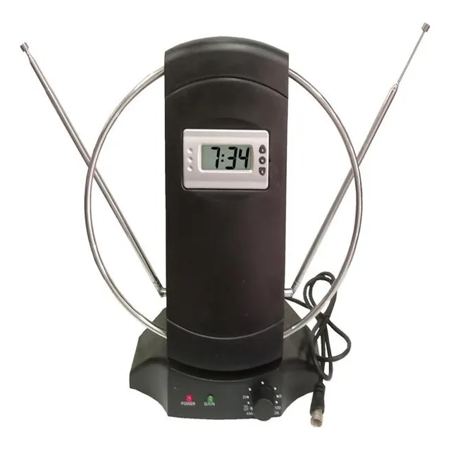 Antena De Señal Abierta Para Interior Radio Tv Uhf Vhf Fm W2