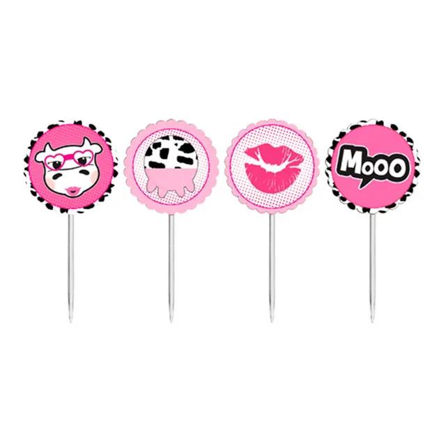 Toppers Para Doces E Salgados Miga Sua Loca Junco 8und