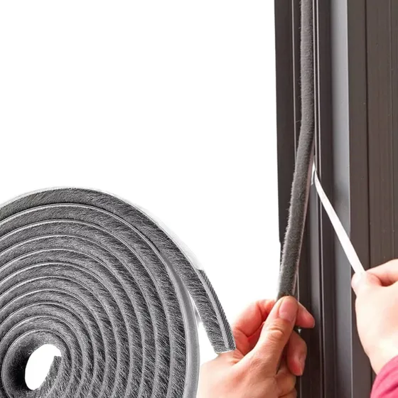 Tira Burlete Sellador Ventanas Puertas Adhesivo Polvo Frio