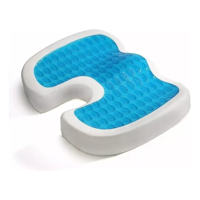 Cojin Oficina Asiento Ortopédico Memory Foam Con Gel