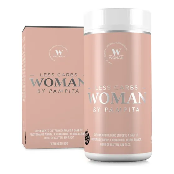 Bloqueador De Carbohidratos Lees Carbs Woman By Pampita 50g Sabor Sin Sabor