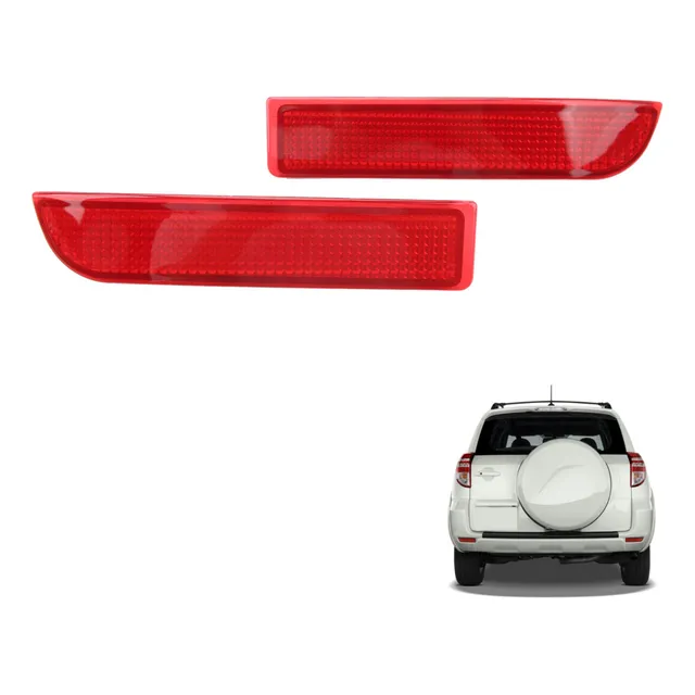 New Reflector Trasero Toyota Rav4 09-12 81910-0r020 Rojo