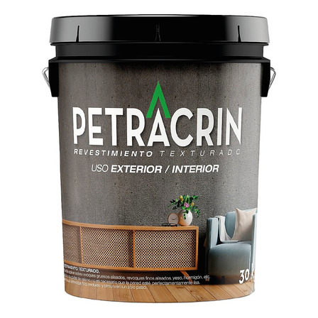 Revestimiento Texturado 30k Ext / Int Grano Medio Petracrin Revestimiento Texturado 30k Ext / Int Grano Medio Petracrin
