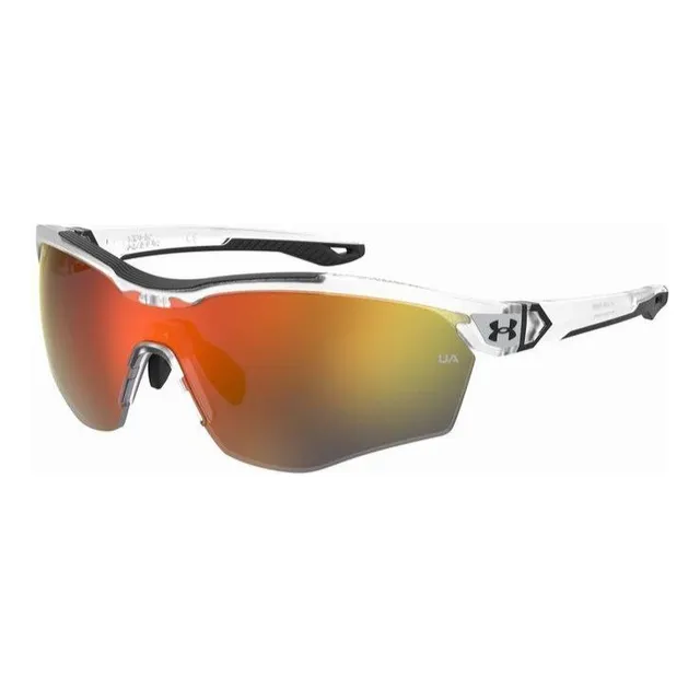 Lentes Under Armour Ua Yard Pro/f 2m4 Crystal Solar Lente Bicolor Naranja/verde Varilla Mate Crystal Armazón Mate Crystal