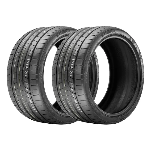 Jogo 2 Pneus Kumho Aro 19 Ecsta Ps91 255/45r19 104(y) Xl