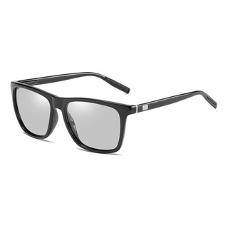 Lentes De Sol Fotocromaticos Negros Rectangular Lentes De Sol Fotocromaticos Negros Rectangular
