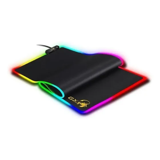 Mouse Pad Gamer Gx Genius 800s Rgb 80cm X 30cm Large Usb Color Negro