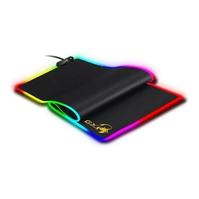 Mouse Pad Gamer Gx Genius 800s Rgb 80cm X 30cm Large Usb Color Negro